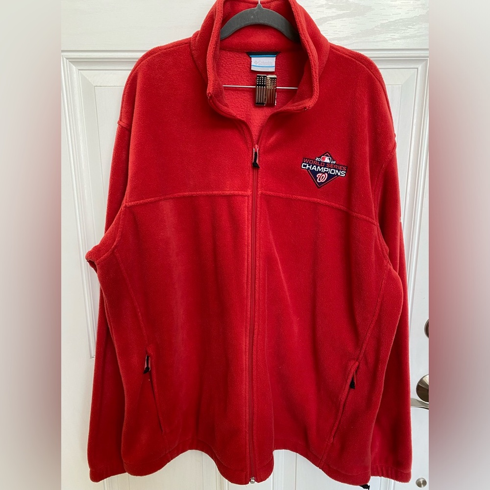 Washington Nationals 2019 World Series Champions Fleece Jacket